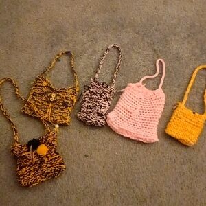 Handmade Crochet Bags Set